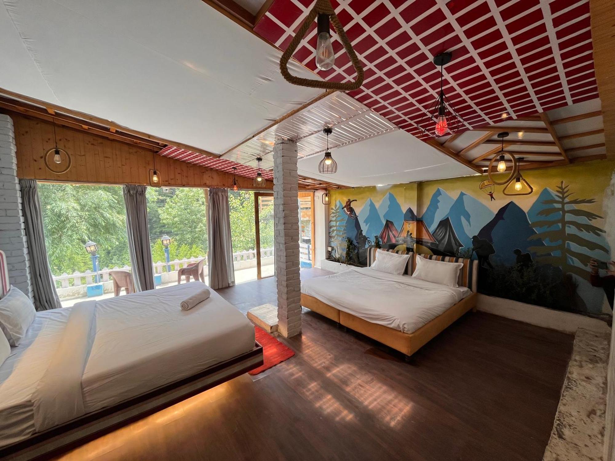 Hotel English Rose, #Personal Parking, #Petfriendly, #Garden, #Bonfire Under The Stars Manali  Luaran gambar